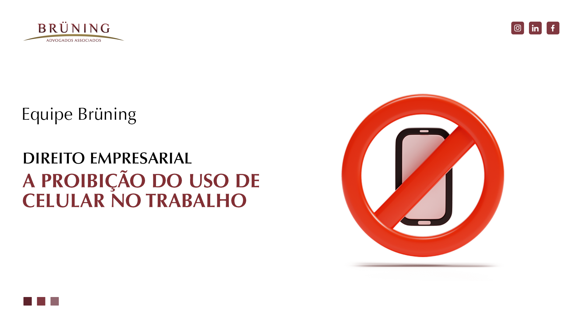 Uso de celular no trabalho